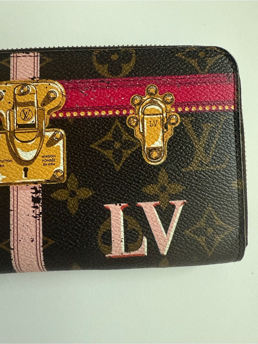 Louis Vuitton Zippy Wallet - 2018 Summer Trunks Limited Edition - Picture 3 of 15